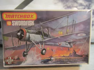 1/72 Matchbox Fairey Swordfish Mk III Britsh Torpedo Bomber Kit #PK-112 Sealed - Picture 1 of 6