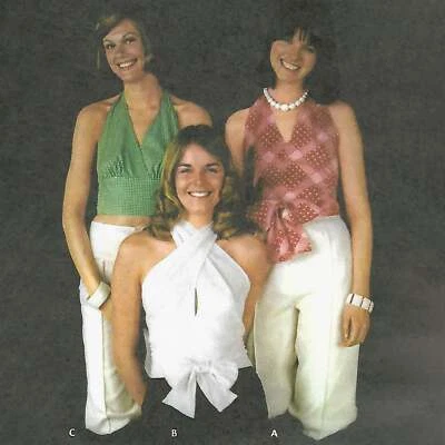 Vintage 1970s Pattern – Halter Neck Tops - Bust=36” (91.4cm) - Image 1 of 2