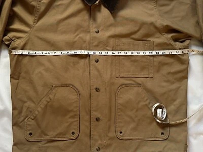 CC Filson Brown 753N Snap Up Cotton Field Coat - Image 1 of 4