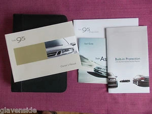 (2004 MODEL YEAR) SAAB 95 SALOON & ESTATE OWNERS MANUAL - USER GUIDE - HANDBOOK - Picture 1 of 3