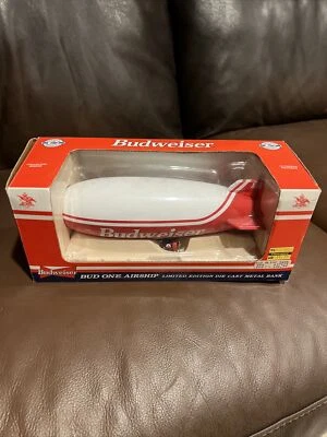 Budweiser Air Ship Blimp Die Cast Metal Bank Limited Edition SPEC CAST 36001 - Image 1 of 4