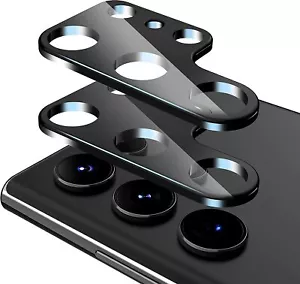Für Samsung Galaxy S24 Plus Kamera Linse Hartglas Schutz Schwarz Farbe - Bild 1 von 12