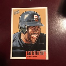 TONY GWYNN 1996 Fleer Ultra CALL TO THE HALL #3 Padres