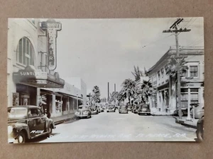 Vintage Postcard - Second St. at Atlantic Ave., Ft. Pierce, Florida - Picture 1 of 3