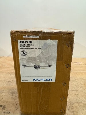 Kichler 45923NI Joelson 24" Wide 3 Light Bathroom Vanity Light, Brushed Nickel - Image 1 of 4