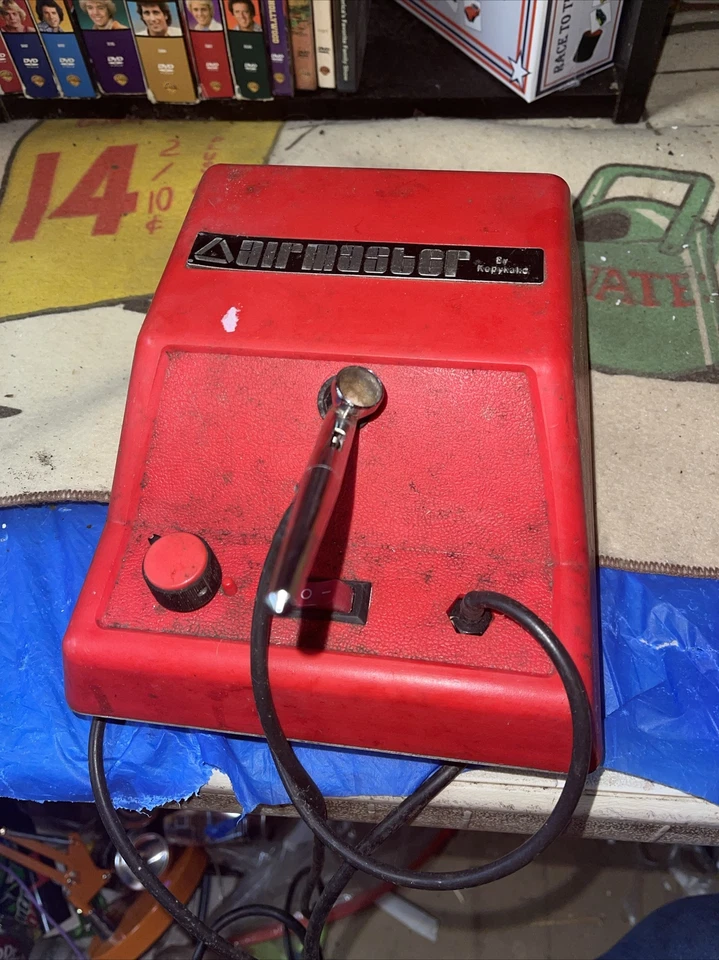 Airmaster by Kopykake Airbrush Compressor Decoração de Bolo Comida com Conjunto de Aerógrafo - Imagem 1 de 1