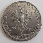 Frankfurter Adler 1555-1755 Gedächtnis-Medaille 200 J. Religionsfrieden silber