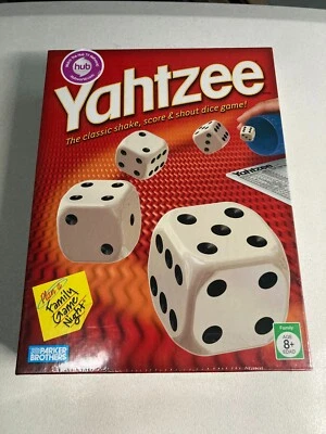 Yahtzee Classic Family Dice Game 2005 Parker Brothers SEALED Brand New - Image 1 of 3