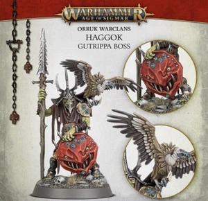 Warhammer AoS Orruk Warclans Haggok - Gutrippa Boss OOP Store Anniversary - NoS - Picture 1 of 1