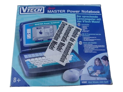 Genius Master Power Notebook Lerncomputer Kinder Schule Computer VTech mit OVP - Bild 1 von 4