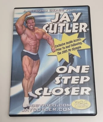 JAY CUTLER ONE STEP CLOSER Bodybuilding 2 disc DVD 2005 Mr Olympia Prep!  - Image 1 of 2