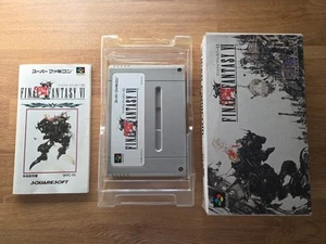 Final Fantasy VI 6 Super Famicom SFC Japan import Boxed + Manual US Seller - Picture 1 of 5