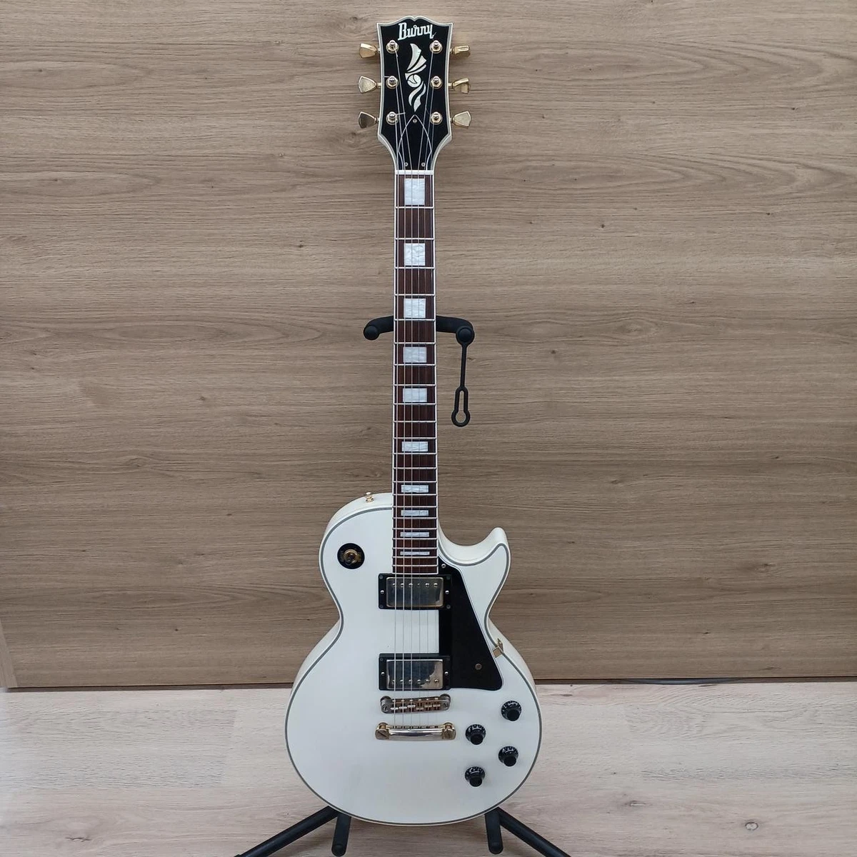 Burny レスポールスタイル ホワイト Burny White Electric Guitars for sale | eBay