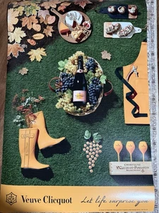 Veuve Clicquot Fall Theme Poster 24 By 36 Inch - Picture 1 of 4
