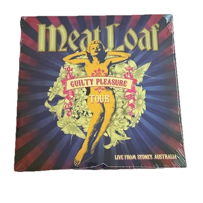 Meat Loaf - guilty Pleasure, Tour, Sydney, Australia Vinyl Record 2 Lp New - Image 1 of 3