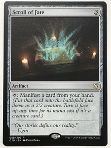 MTG TCG - Scroll of Fate 058/302 Commander 2019 - NM (Free Shipping $5+) - Picture 1 of 2
