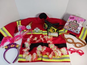 Childrens Dress Up Costume Accessories Lot Fireman Mermaid - Picture 1 of 18