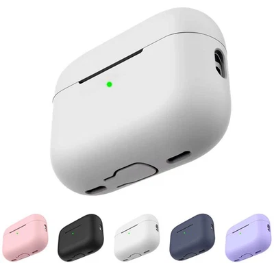DANIQ AirPods Pro 1/2 Schutzhülle Case Silikon Hülle Cover Ultra Slim Silicone Etui