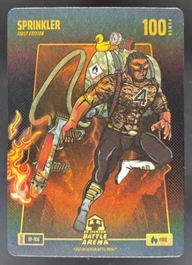2025 BO JACKSON BATTLE ARENA ALPHA SPRINKLER BF-166 BATTLEFOIL - Picture 1 of 10