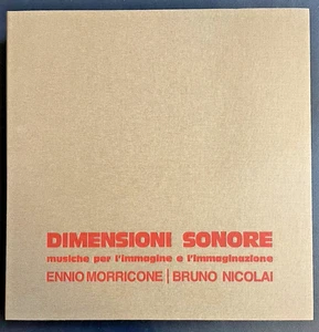 Ennio Morricone, Bruno Nicolai–Dimensioni Sonore- Ltd.Edt. Vinyl+CD BoxSet - Bild 1 von 4