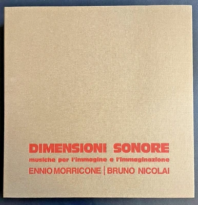 Ennio Morricone, Bruno Nicolai–Dimensioni Sonore- Ltd.Edt. Vinyl+CD BoxSet - Bild 1 von 4