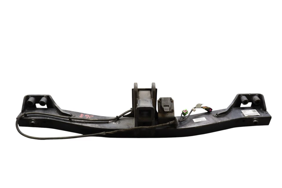 Barra de refuerzo de enganche de remolque para parachoques trasero Porsche Cayenne 958 11-18 OEM Foto 1 de 4