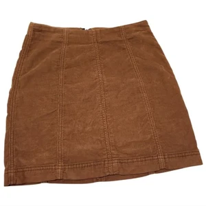 Minifalda de pana Free People talla 0 Country Warm Western - Imagen 1 de 6