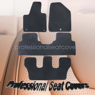 Alfombrillas impermeables de terciopelo para Kia Sorento 2018 2019 2020 para 7 pasajeros Foto 1 de 4