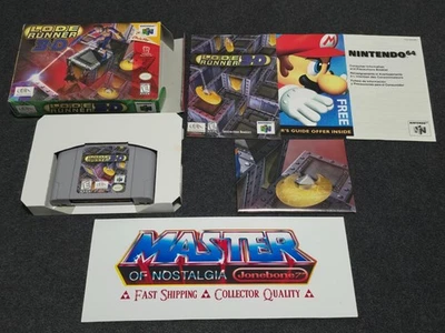 N64 Nintendo 64 LODE RUNNER 3-D CIB Complete Box Game 3D Poster - Image 1 of 4