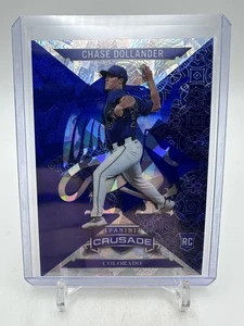 Chase Dollander - 2025 Panini Crusade Blue Cracked Ice #55 (RC) - Picture 1 of 2