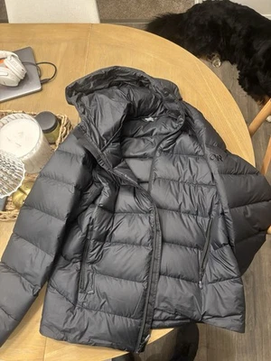 Outdoor Research Mens Coldfront Down Hoodie Full Zip Jacket Large Black Puffer - Image 1 of 4