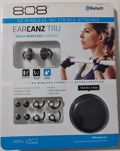 808 Audio Earcanz TruTruly Wireless Eardbuds For Fitness And Activity Lifestyles - Picture 1 of 2