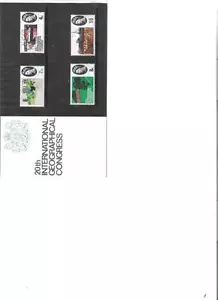 1964 ROYAL MAIL PRESENTATION PACK GEOGRAPHICAL CONGRESS MINT PRE DECIMAL STAMPS - Picture 1 of 1