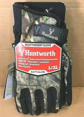 Huntworth BATTALION Heavyweight Glove Men's L/XL Tech Series Camouflage - G19 - Image 1 of 4