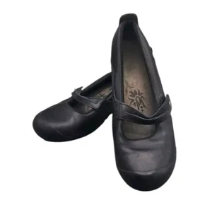 Merrell Plaza Bandeau Mary Jane Damenschuhe 9 schwarz Leder Komfort J46406 - Bild 1 von 6