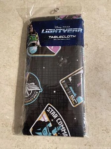 Disney Pixar Lightyear Vinyl Tablecloth Party Birthday Table Cover 52" x 70" New - Picture 1 of 7