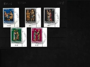 Luxembourg 871-875 (complete issue) fine used / cancelled sheet edgee - Picture 1 of 1