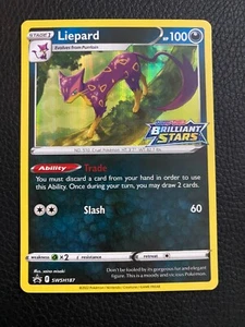 Liepard SWSH187 SWSH: Sword & Shield Promo Cards Holo - Picture 1 of 2