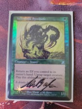 MTG Magic Foil Wirewood Symbiote EX/LP+ Scourge signed!