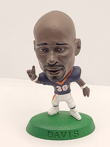 Terrell Davis 1998 Headliners Mini Figure 3" NFL - 1000 Yard Rushers - Loose Cover
