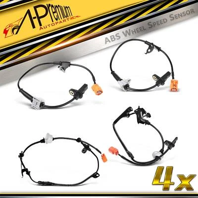 4 piezas de sensores de velocidad de rueda ABS delanteros y traseros para Acura TL 2004-2008 3,2 L 3,5 L Foto 1 de 4
