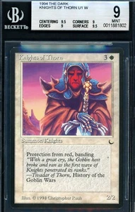 MTG Graded Magic | The Dark - KNIGHTS OF THORN | BGS 9 Mint - Picture 1 of 2