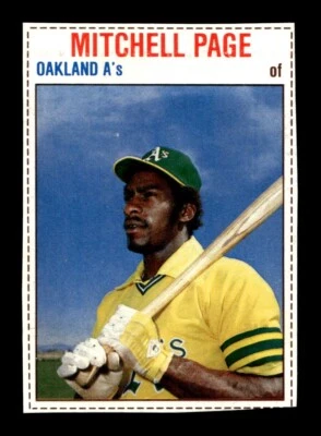 1979 Hostess #17 Mitchell Page A's EX-MT *u9 - Image 1 of 2