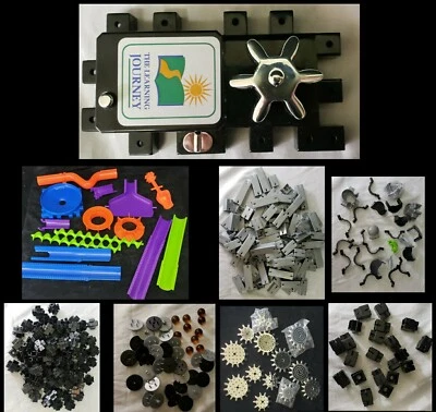 The Learning Journey Techno Gears Marble Mania 290 pieces Set Lot - for parts  - Image 1 of 4