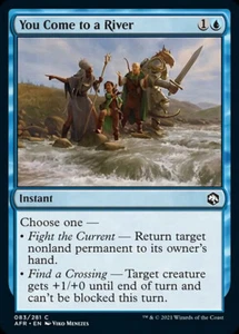MTG 4x YOU COME TO A RIVER EXC - ARRIVATE A UN FIUME - AFR - MAGIC - Picture 1 of 1