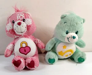 2 x Vintage 20cm CARE BEARS (2004/2005) SECRET BEAR & WISH BEAR Ex Cond - Bild 1 von 6
