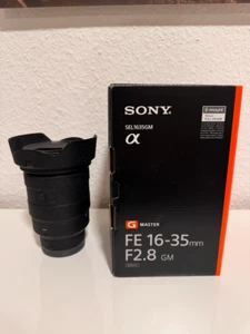 Sony FE 16-35 mm f/2.8 GM Objektiv SEL1635GM OVP & wie Neu - Bild 1 von 5