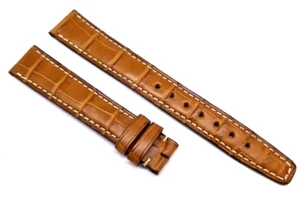 Correa de reloj IWC original marrón 16 mm para relojes Portofino para mujer / 103 - Imagen 1 de 3