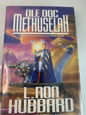 1992 L. Ron Hubbard Ole Doc Methuselah Hardcover Ex. Library Science Fiction - Image 1 of 4