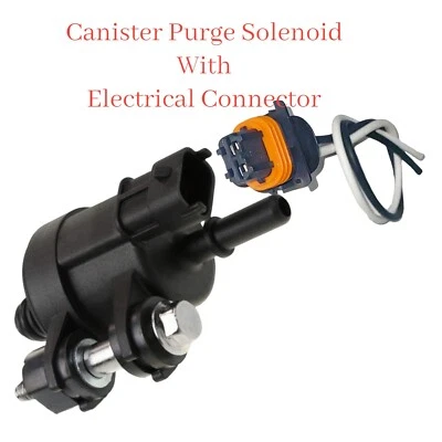 Canister Purge Solenoid & Connector Fits Cadillac ATS CTS ELR SRX XTS 2010-2019 - Image 1 of 4